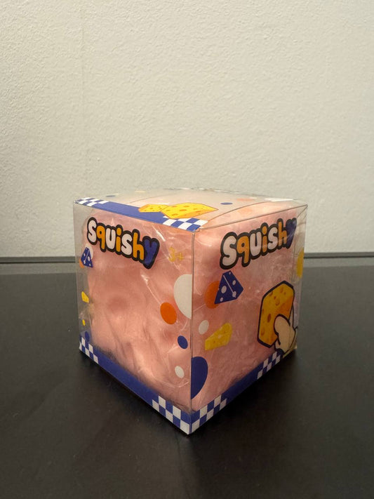 Milky Cheese Cube Squishy ð§