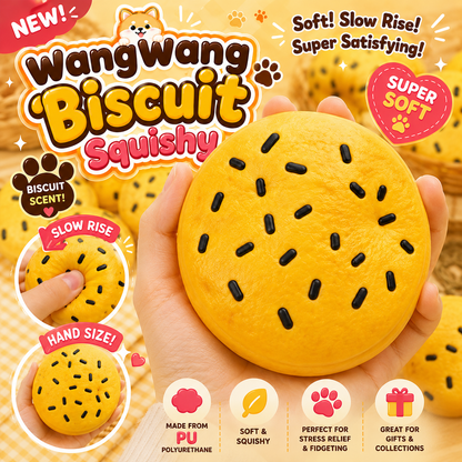 🍪 WangWang Biscuit Squishy