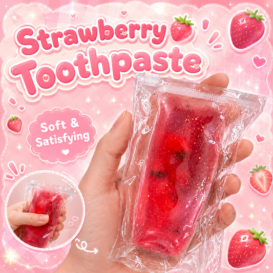 [SOLD OUT] Strawberry Toothpaste Squishy 🍓