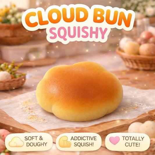 [NEW ARRIVAL] Cloud Bun Squishy ☁️