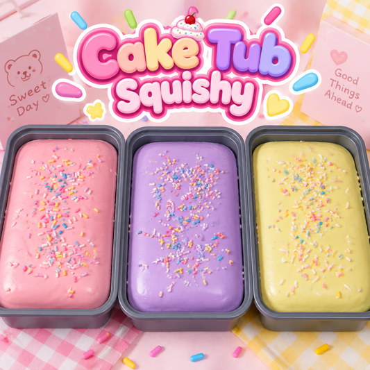 Cake Tub Squishy 🍰