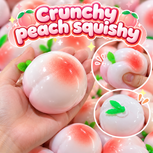 Crunchy Peach Squishy 🍑