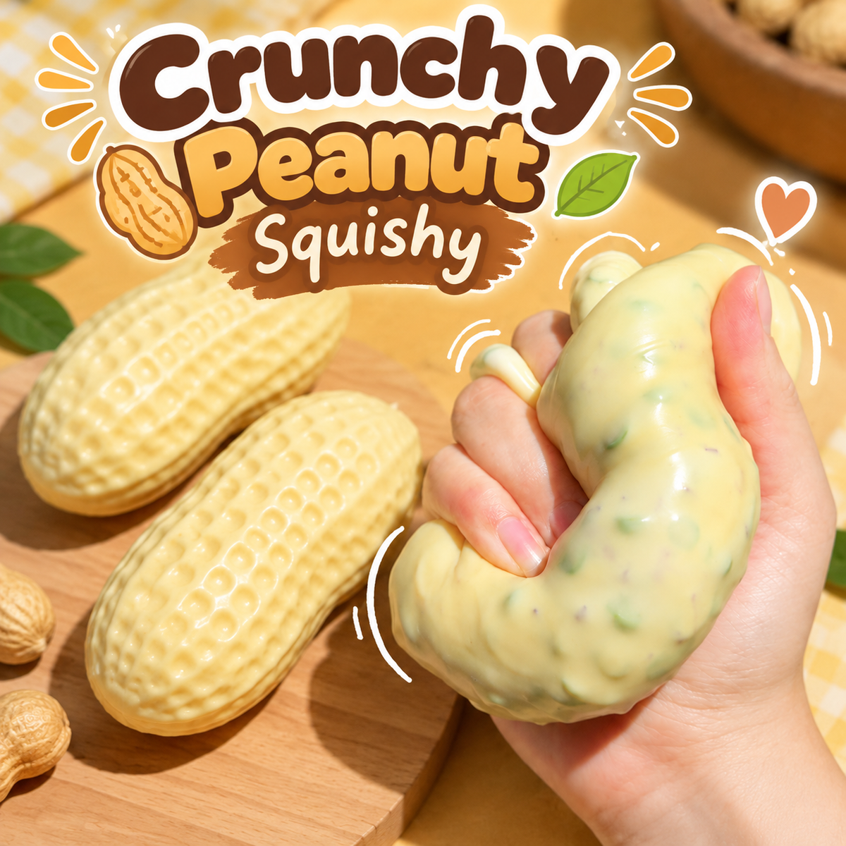 Crunchy Peanut Squishy 🥜